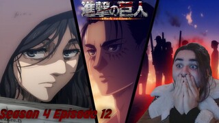 ATTACK ON TITAN Season 4 Episode 12 "Guides" ANIME REACTION!!