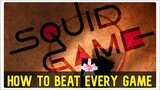 How to BEAT ALL GAMES in SQUID GAME (Netflix)