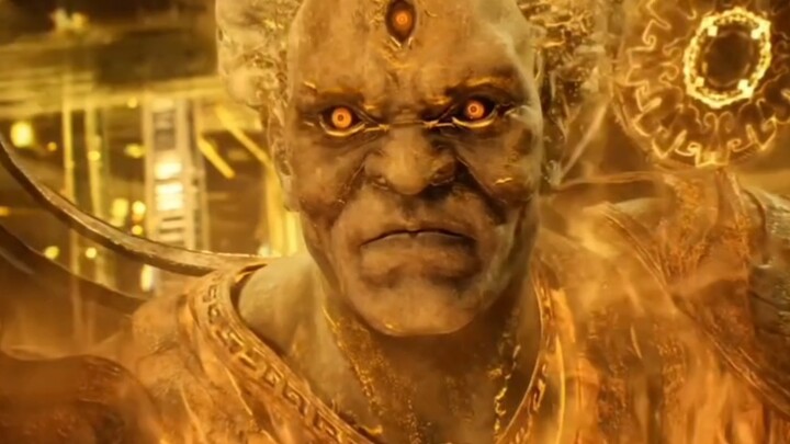 Adegan ini sangat lucu bahkan Dharma Image pun ketakutan saat melihat Han Li.