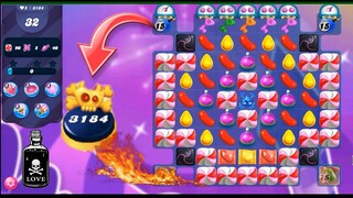 Candy crush saga level 3184 new update | Candy crush level 3184 | Candy crush saga