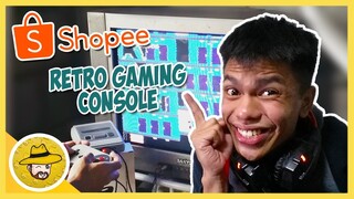 UNBOXING & REVIEW OF RETRO GAME CONSOLE FROM SHOPEE!