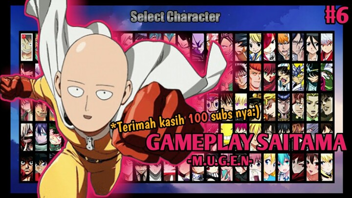 Gameplay Saitama One Punch Man (Link game di Deskripsi)- MUGEN Indonesia