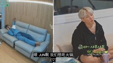 SEVENTEEN《IN THE SOOP》之茸茸撒娇让JUN做火锅，晚餐好丰富啊！