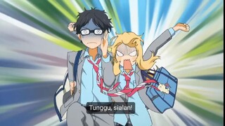 Momen lucu arima kousei & kaori[Shigatsu wa kimi no uso]-bilibili