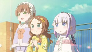 Kanna Kamui Moments in episode 11 of Miss Kobayashi's Maid Dragon Season 1 Kanna Kamui Cute Moments