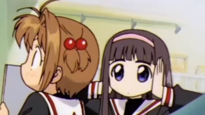 Tomoyo: Sakura, you disturbed me