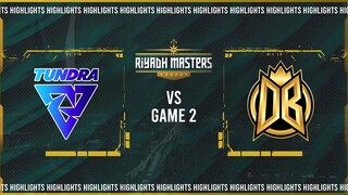 Game 2 Highlights: Tundra Esports vs Deboosters (Nine vs evo.) BO2 | Riyadh Masters 2022 Group Stage