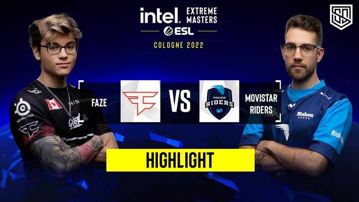 ĐẲNG CẤP CHÊNH LỆCH! FAZE VS RIDERS | SEMI-FINAL | IEM COLOGNE 2022