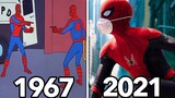 Evolution of Spider Man Cartoons & Animations 1967 - 2021