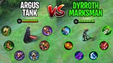 Argus Tank Vs Dyrroth Marksman 😱