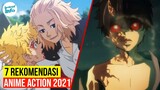 7 Anime Action 2021 Terbaik Dengan Pertarungan Epik!! | REKOMENDASI ANIME