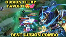 gusion tetap terfavorit 😍❤ best gusion combo