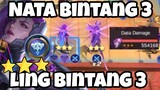 LING BINTANG 3 FEAT NATALIA BINTANG 3 500K DAMAGE ! MAGIC CHESS