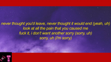 Nhạc US UK mỗi ngày-  Dax - i don't want another sorry (Lyrics) ft. Trippie Redd #MUSIC