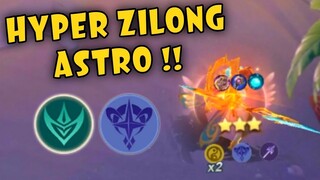 TOP GLOBAL COMBO !! STRONGEST LANCER ASTRO ZILONG !! MAGIC CHESS MOBILE LEGENDS