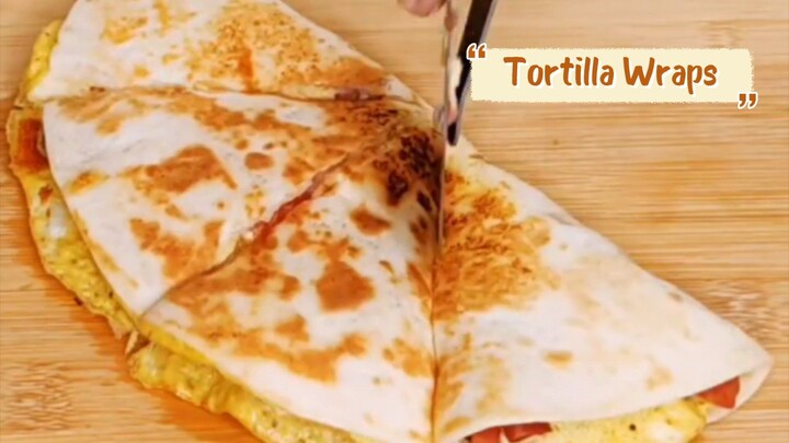 Easy Breakfast Recipe | Tortilla Wraps | Quesadilla Recipe |How to make Tortilla Wraps for Breakfast
