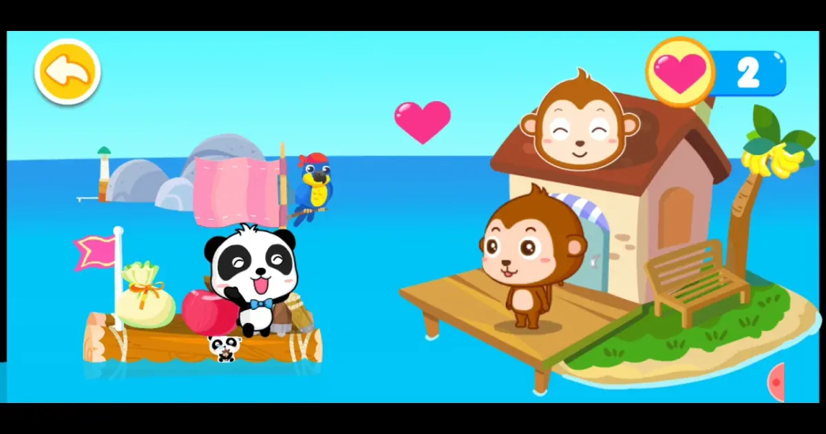 Baby Panda Captain Fishing Sailing Boat Baby Bus Gameplay 21 Bilibili