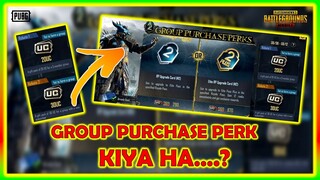 GROUP PURCHASE PERK KIYA HA | ROYAL PASS M2 NEW EVENT IN PUBG MOBILE