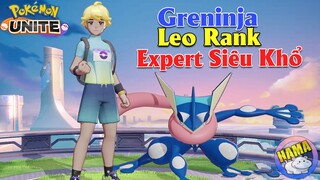 Pokemon UNITE - Pha Trụ Rank Expert Thành Công Với Greninja Ninja Làng Pokemon Siêu Đỉnh