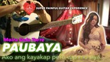 Paubaya Moira Dela Torre instrumental guitar karaoke cover with lyrics