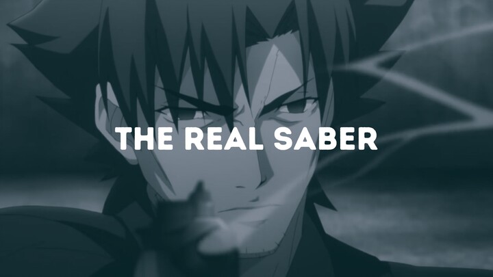 THE REAL SABER ANIME