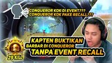 Kapten Bungkam Netizen Pemuja Conqueror Non Event