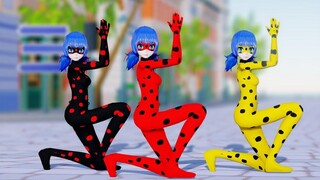 MMD ปาฏิหาริย์ Ladybug HandClap