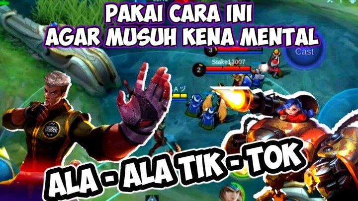 TUTORIAL JOWHED TIKTOK, CHOU TIK TOK, ALPHA TIK TOK 100% WORK IT !!! MOBILE LEGENDS