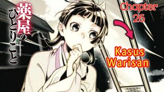 Kasus Yang Cukup Menguras Otak ya!! || Kusuria No Hitorigoto // Pembahasan Anime [Komik]>>>