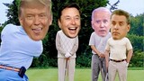Old Dogs GOLF with Joe Biden ~ try not to laugh