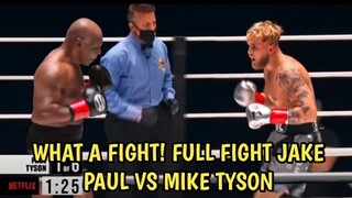 WHAT A FIGHT! MIKE TYSON VS JAKE PAUL FULL FIGHT || FULL FIGHT MIKE TYSON VS JAKE PAUL