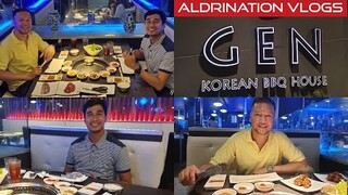 Dinner kwentuhan @ GEN KOREAN BBQ HOUSE | ALDRINATION VLOGS | PH Living