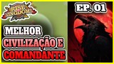 ⚔️EP.01 Melhor CIVILIZAÇÃO e COMANDANTE para iniciar em RISE OF KINGDOMS 2024