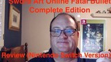 Sword Art Online Fatal Bullet Complete Edition Review (Switch Version)