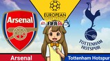 FIFA 14: European Super League | Arsenal VS Tottenham Hotspur (Matchday 2,Game 2)