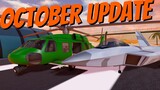 NEW JET & ARMY HELI, SEASON 12, + MORE! | October Update | Roblox Jailbreak