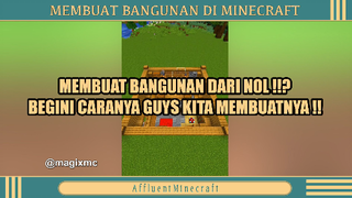 MEMBUAT BANGUNAN DI MINECRAFT ❓❓❗❗