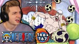 ENERU IS FINALLY REVEALED!! | One Piece REACTION Episode 166 + 167