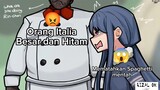Rin-chan mematahkan Spaghetti mentah, Orang Itali Hitam dan Besar: