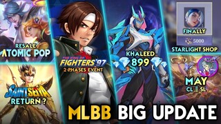 MLBB KOF'97 IS HERE | SAINT SEIYA RETURN ? | KHALEED EPIC 899 DM - Mobile Legends #whatsnext