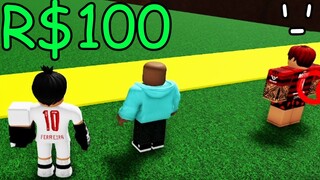 desafiei meus amigos por 100 reais no roblox speedrun 4