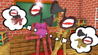 Monster School : Siren Head got a new baby - Funny Minecraft Animation