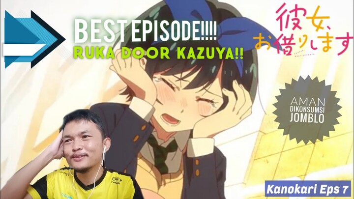 Ruka = Idaman!! | Kanojo Okarishimasu Episode 7 REACTION |  Anime Reaction Indonesia