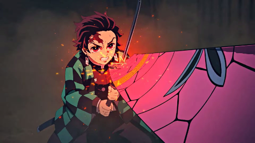 Tanjiro vs Daki - Demon Slayer Entertainment District Arc