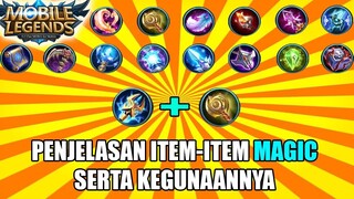 WAJIB TAU ! PENJELASAN TENTANG ITEM MAGIC SERTA KEGUNAANNYA - Mobile Legends Indonesia