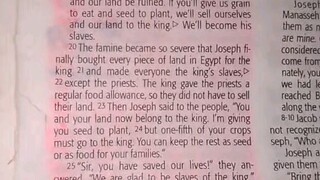 Daily Verse.                  Genesis 47:25-26