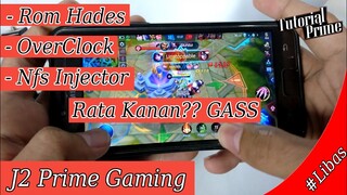 Test gaming j2 prime rata kanan | Mobile legend