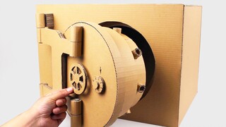 [Hand made] Make the door of the vault with cardboard