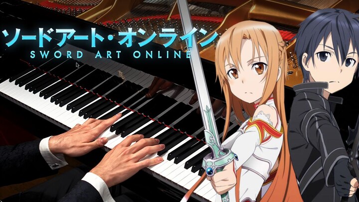 【Animenz】Swordland - 刀剑神域 主题曲 钢琴版