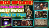 ATTACK ON TITAN: ROS FULL REVIEW UPDATE! SPENDING DIAS!